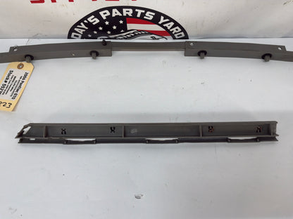 2006 Pontiac GTO Rear Bumper Brackets Guides Set 3 Piece OEM