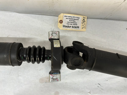 2016 Cadillac ATS-V Coupe Drive Shaft Driveshaft Assembly OEM