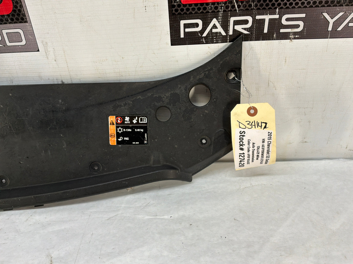 Radiator cover - Day's Parts Yard
