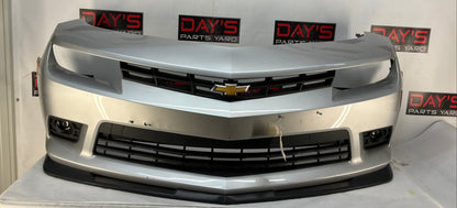 2015 Chevrolet Camaro SS 1LE Front Bumper Cover Fascia Assembly Silver OEM