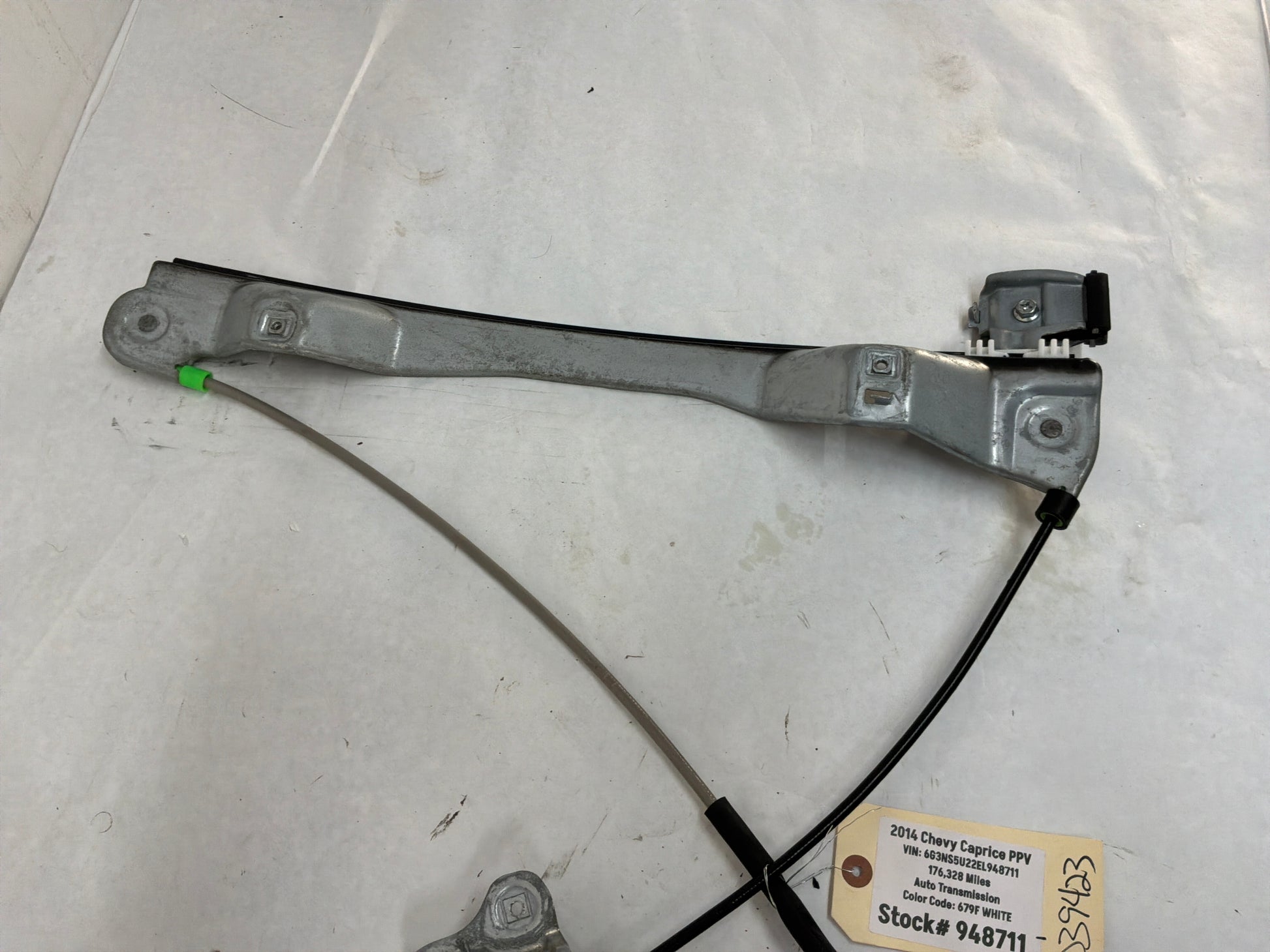Lh front window regulator - Day's Parts Yard