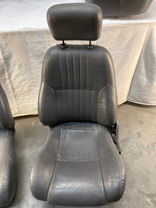 1999 Pontiac Trans Am WS6 Fronts and Rears Gray Leather Seats OEM