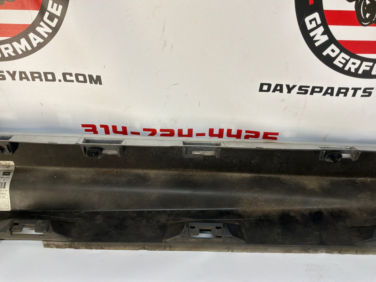 2014 Chevy SS Sedan LH Driver Rocker Molding Side Skirt Panel Silver OEM