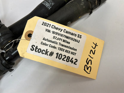 2021 Chevy Camaro SS Radiator Coolant Heater Core Hoses Lines Tubes OEM