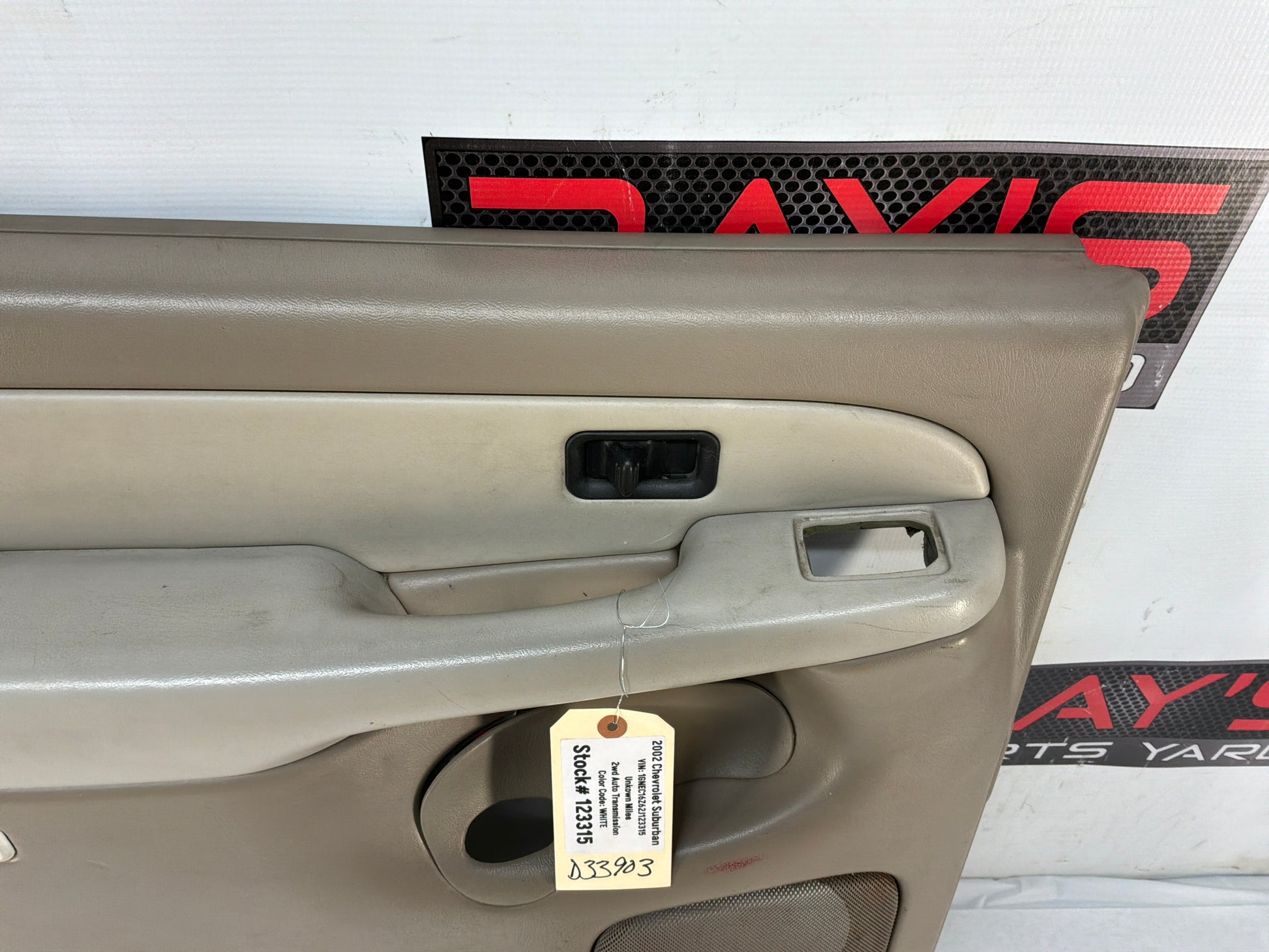Lh rear door panel - Day's Parts Yard