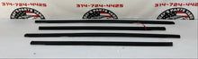 2017 Chevy SS Sedan Factory Black Window Door Belt Molding Trim Set OEM - Day's Parts Yard