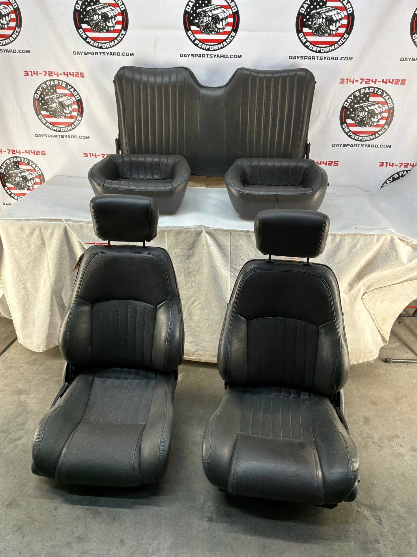 1999 Pontiac Firebird Trans Am Formula WS6 Seats Fronts and Rears Gray OEM