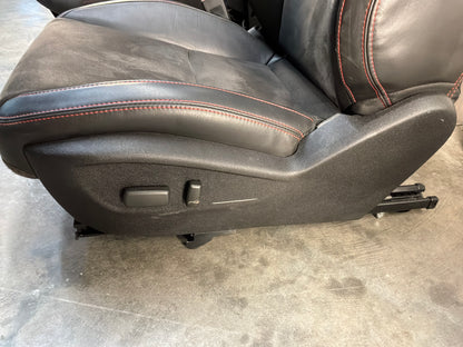 2014 Chevy Camaro ZL1 Seats Front and Rears Black Leather Suede OEM