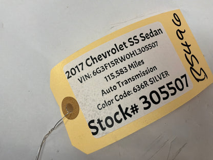 2017 Chevrolet SS Sedan Hardtop Over Head Console Dome Light Frame Bracket Bezel OEM