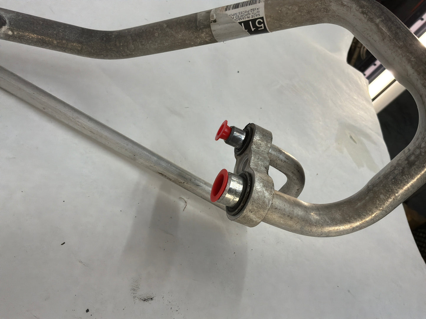 2014 Chevy Camaro SS Air Conditioner AC Compressor Manifold Hose Line Tube Assembly OEM