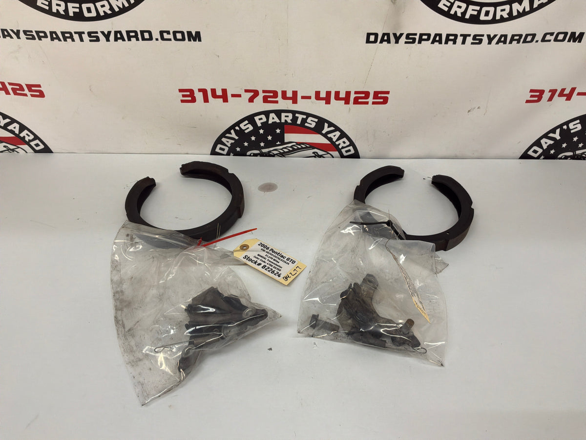 2006 Pontiac GTO Emergency Parking Brake Pad Shoe Assembly Hardware OEM