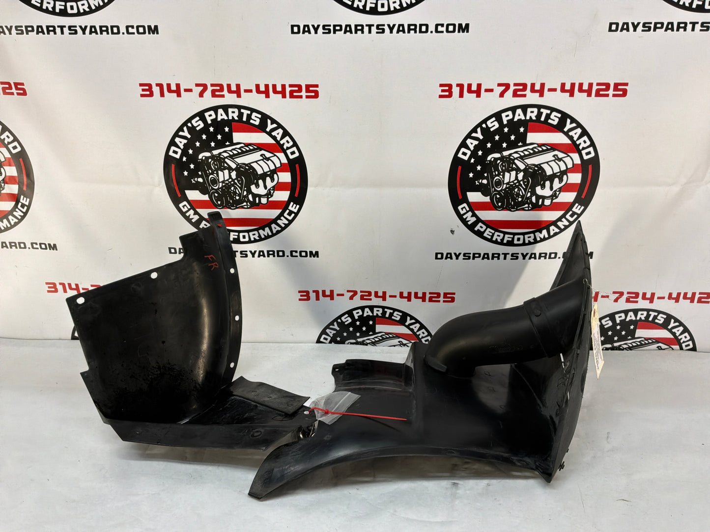 2007 Chevy C6 Corvette Convertible RH Passenger Front Fender Wheel Well Liner House OEM
