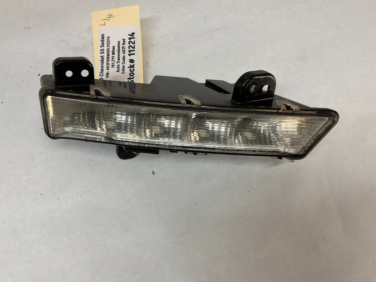 2015 Chevy SS Sedan LH Driver Daytime Running Light Lamp DRL OEM