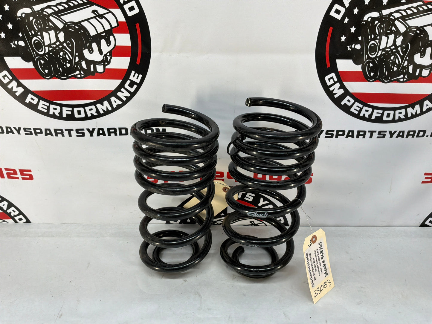 2014 Chevy SS Sedan Eibach Lowering Rear Coil Springs