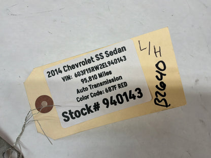 2015 Chevy SS Sedan RH & LH Weld On Hood Hinge Brackets OEM
