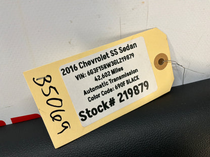 2016 Chevy SS Sedan RH Passenger Front Interior Door Panel Trim OEM