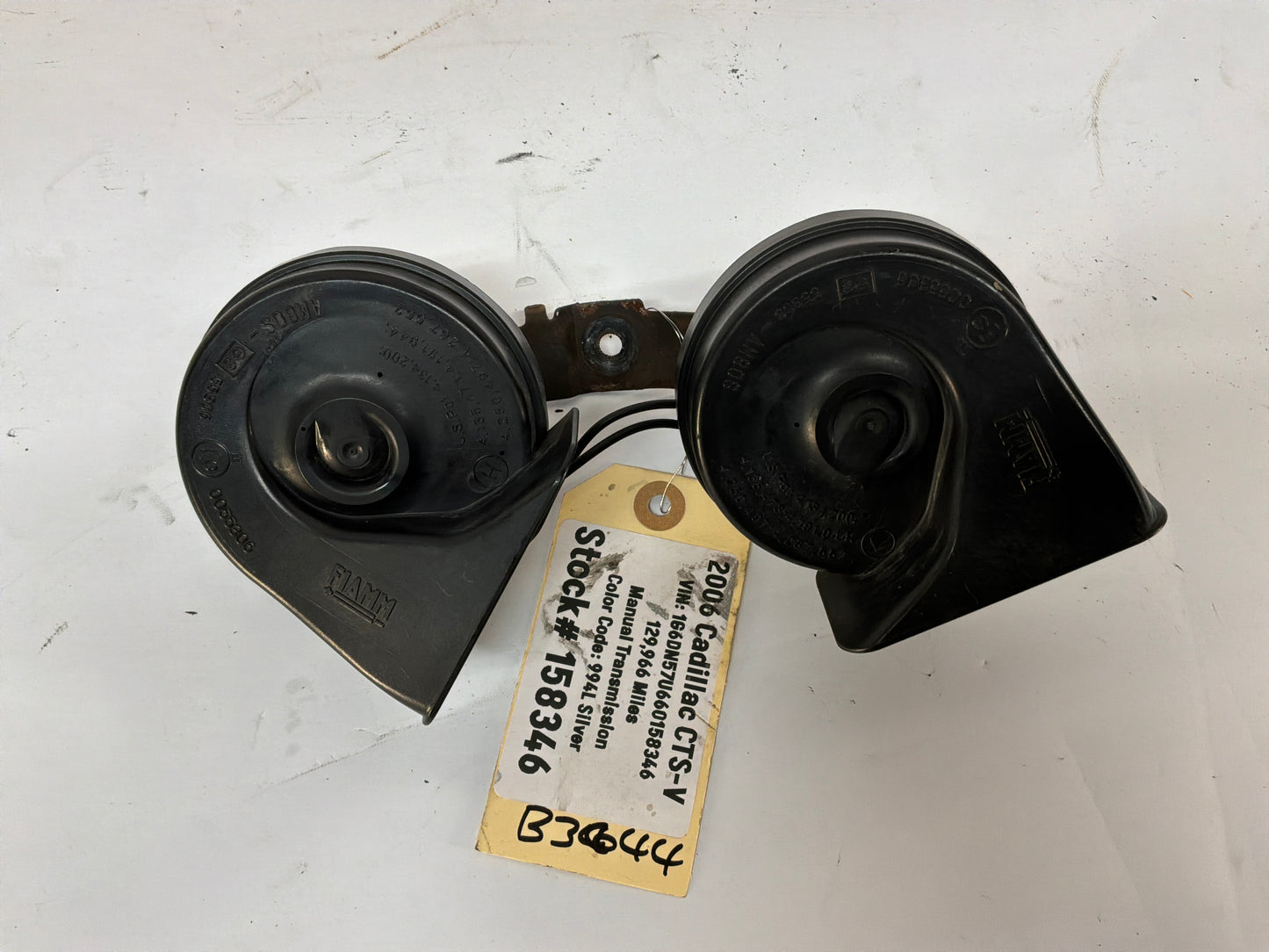 2006 Cadillac CTS-V High & Low Horn Set OEM