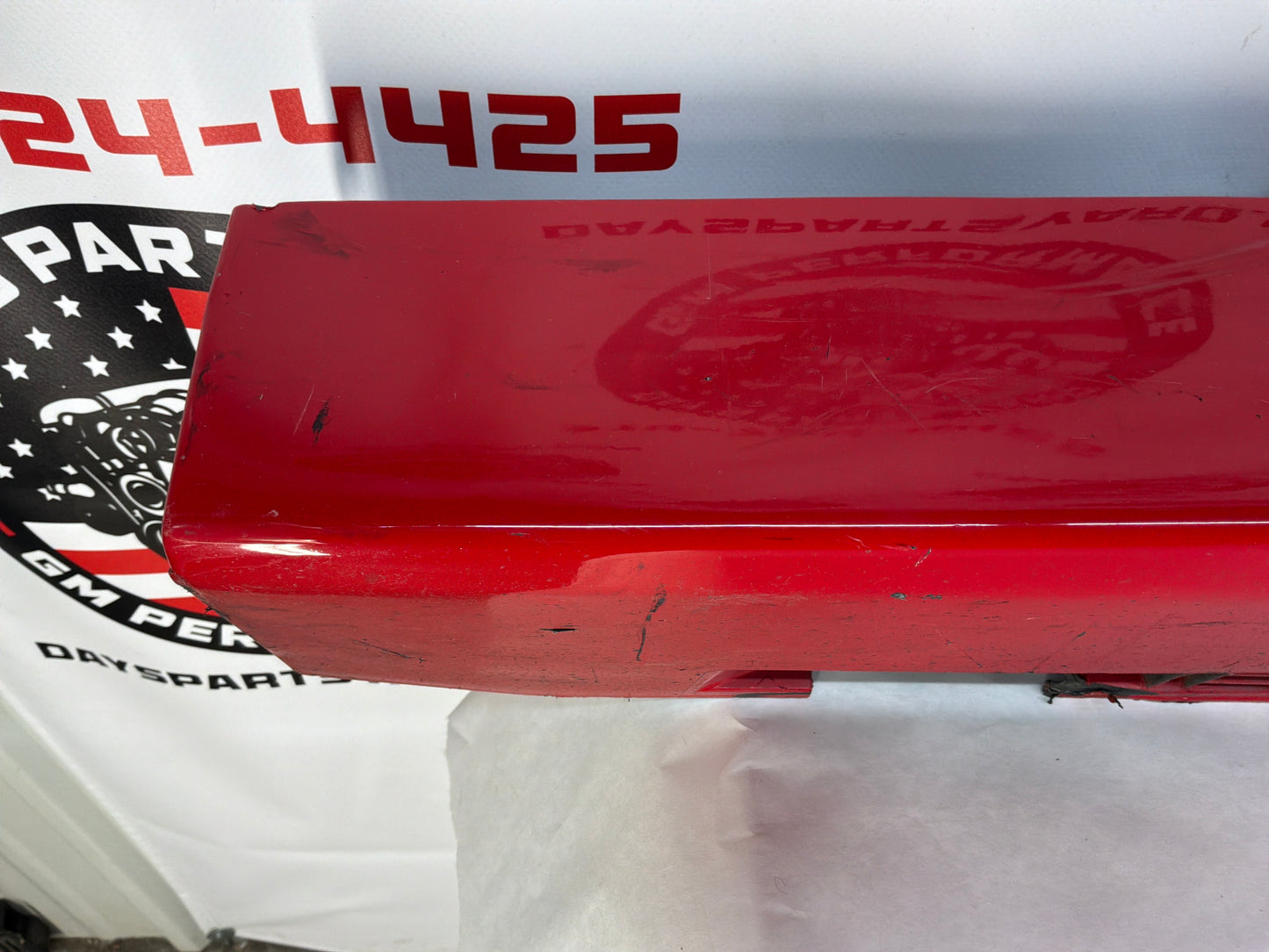 2014 Chevy SS Sedan LH Driver Rocker Molding Side Skirt Panel Red OEM