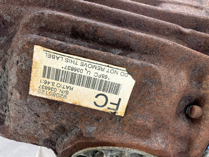 2004 Pontiac GTO Rear End Rearend Carrier Axle Differential 3.46 LSD OEM