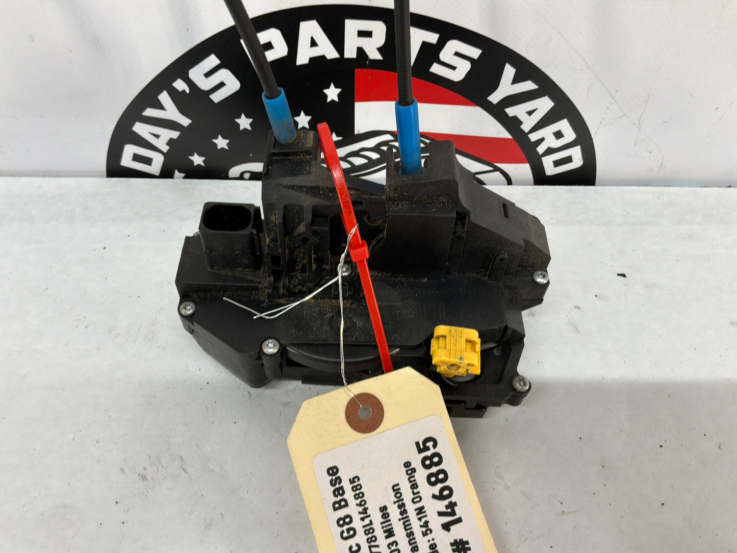 2008 Pontiac G8 Base RH Passenger Rear Door Lock Actuator OEM