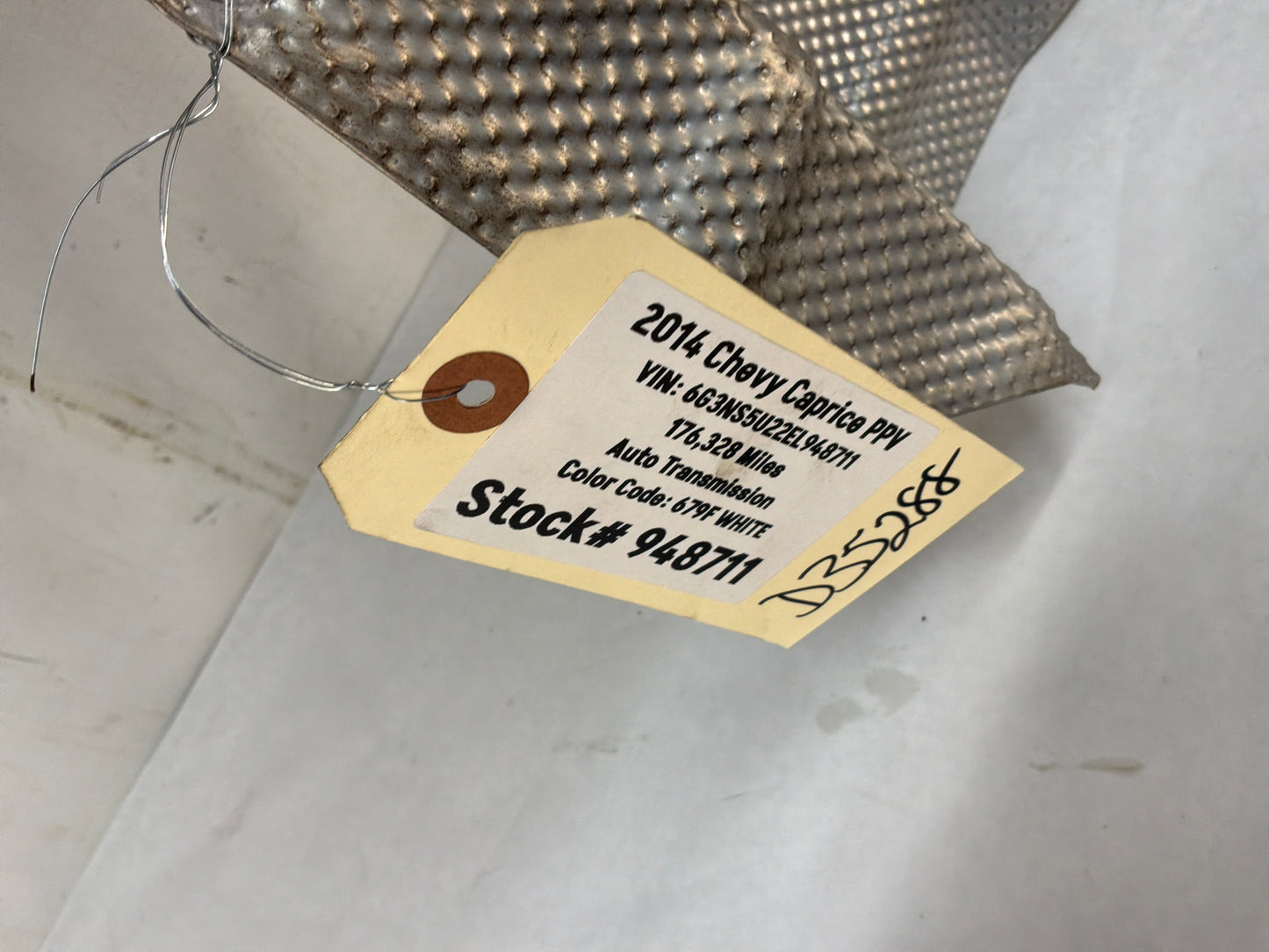 Transmission heat shield - Day's Parts Yard