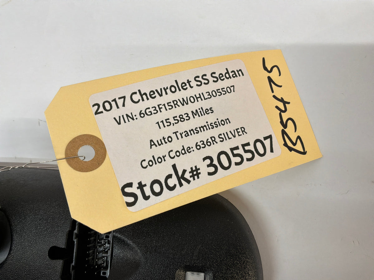 2017 Chevy SS Sedan Rear View Rearview Mirror Auto Dimming & OnStar OEM