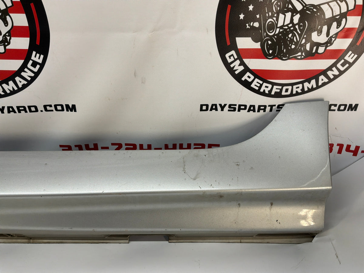 2014 Chevy SS Sedan LH Driver Rocker Molding Side Skirt Panel Silver OEM