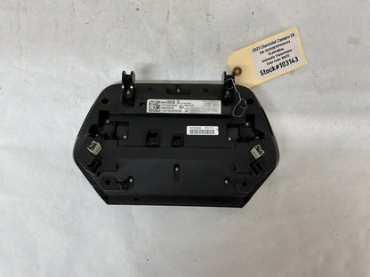 2023 Chevy Camaro SS Navigation Radio Touch Screen Display Unit Control OEM