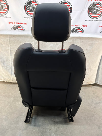 2017 Chevy SS Sedan RH Passenger Front Seat Black Leather Alcantara Suede OEM