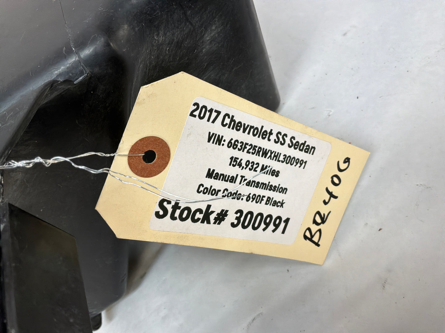 2017 Chevy SS Sedan Coolant Recovery Reservoir Overflow Tank Bottle OEM