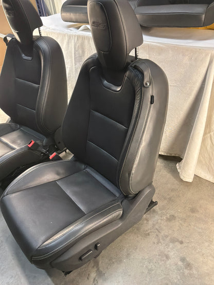 2013 Chevy Camaro 1LE Seats Front and Rears Black Leather OEM
