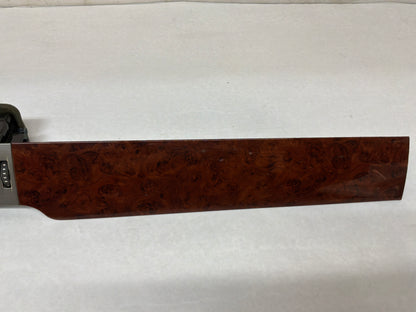 2012 Chevy Avalanche Gaston Walnut Wood Grain Dash Panel Center Trim Plate OEM