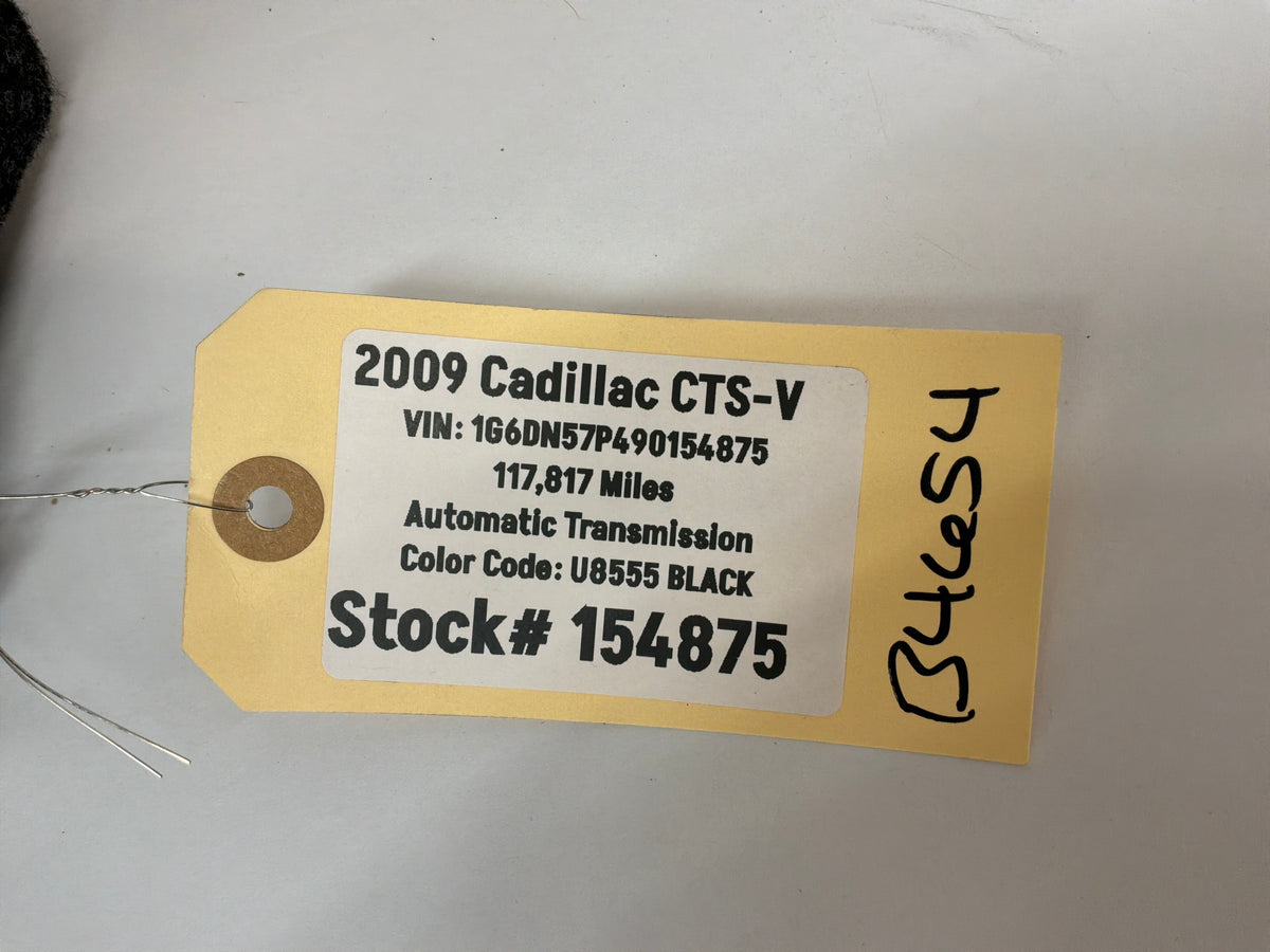 2009 Cadillac CTS-V Trunk carpet