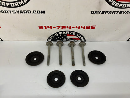 2012 Cadillac CTS-V Rear Suspension Cradle K Member Hardware Bolts Washers OEM