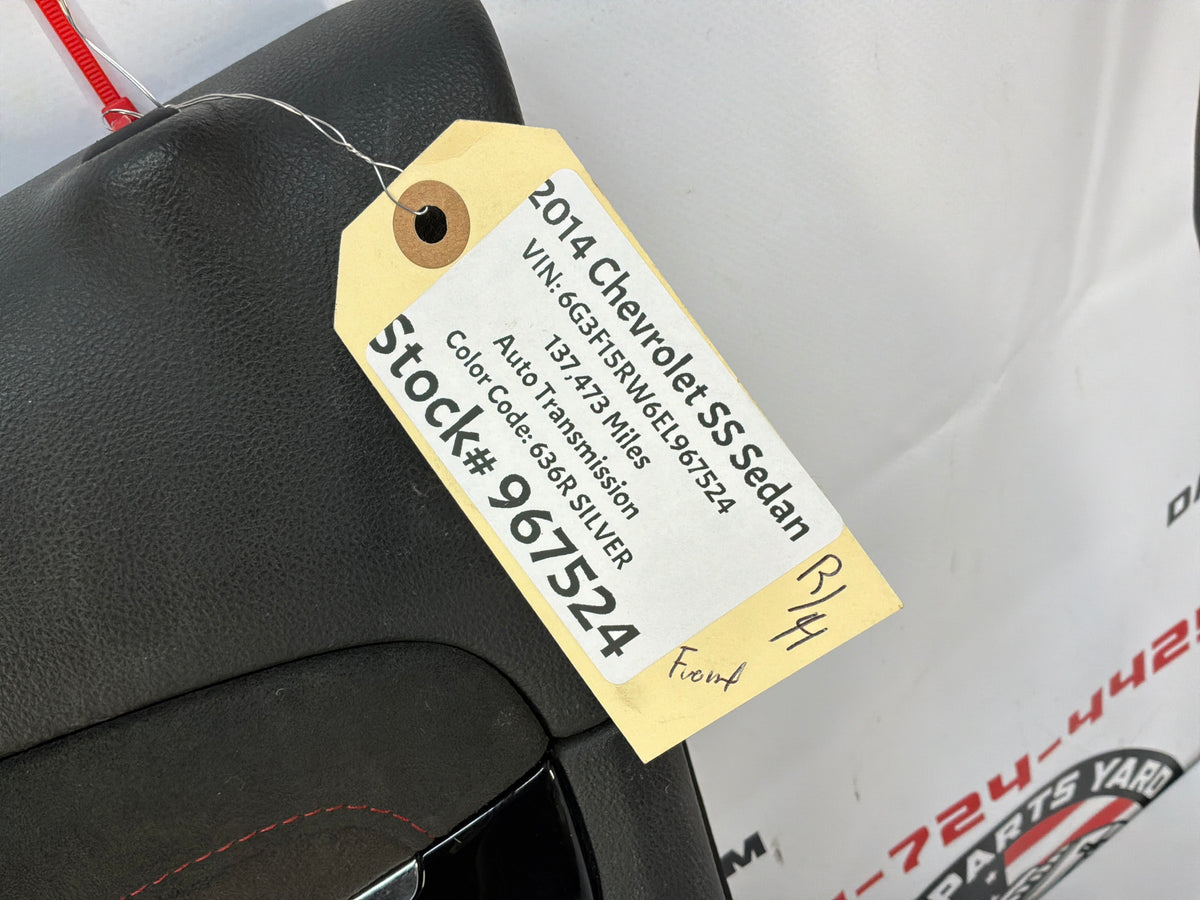 2014 Chevy SS Sedan RH Passenger Front Interior Door Panel Trim OEM