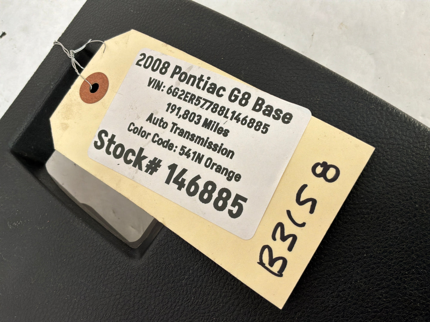 2008 Pontiac G8 Base LH Driver Lower Dash Knee Bolster Column Cover Trim Panel OEM