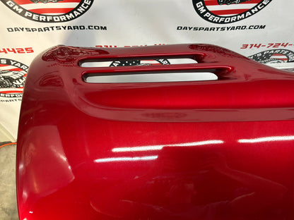 2002 Chevy C5 Corvette Rear Bumper Cover Red OEM