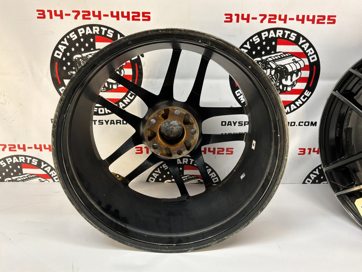 2014 Chevy SS Sedan Enkei RPF1 Wheels Rims 19x8 19x9