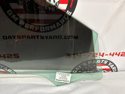 2014 Chevy SS Sedan LH Driver Front Door Window Glass OEM