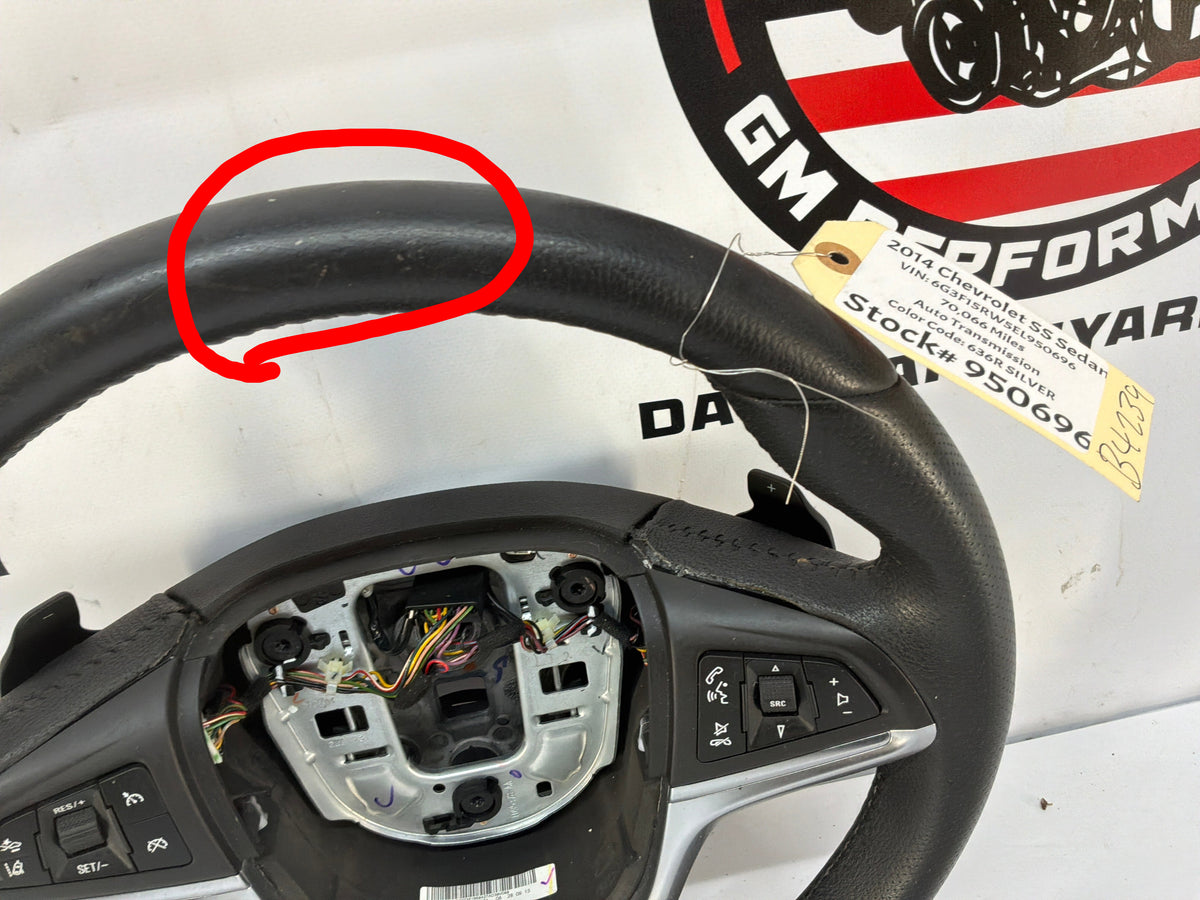 2014 Chevy SS Sedan Steering Wheel OEM