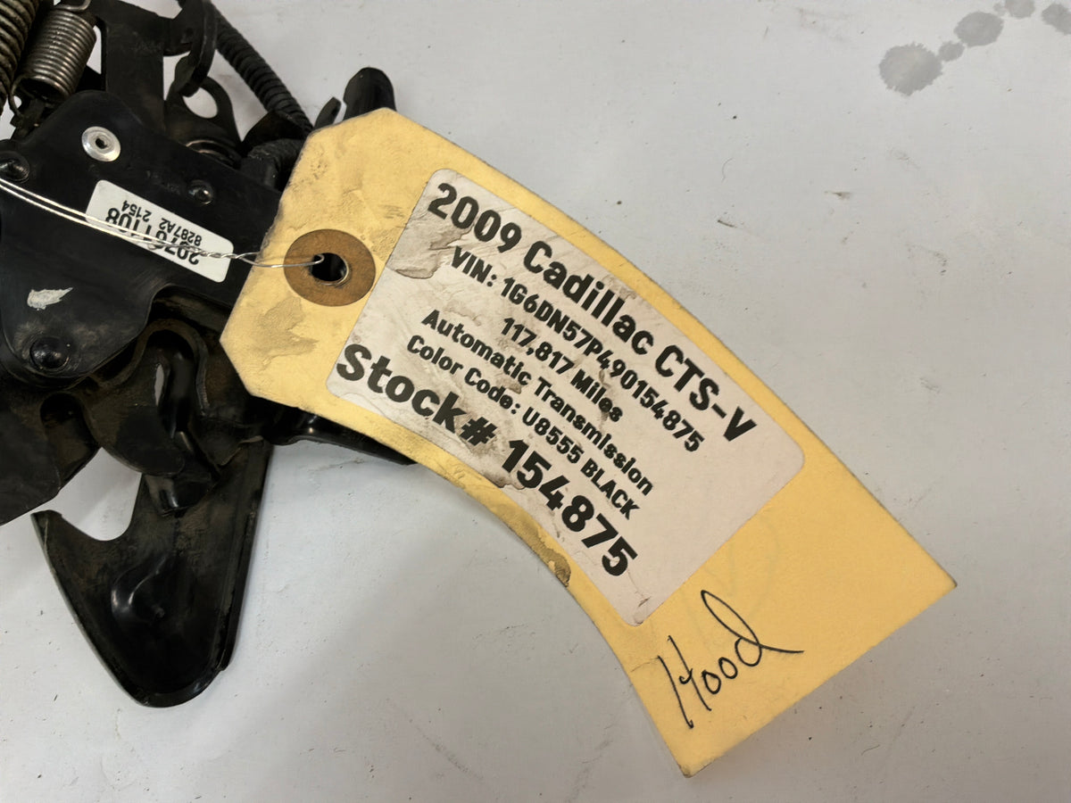 2009 Cadillac CTS-V Hood Lock Latch OEM