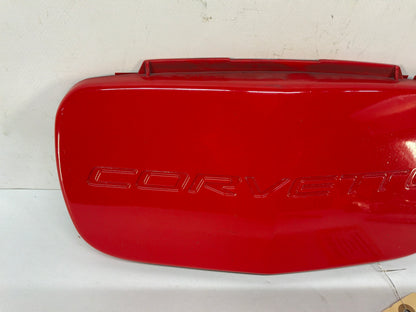 2002 Chevy C5 Corvette Convertible Front License Plate Cover OEM Red
