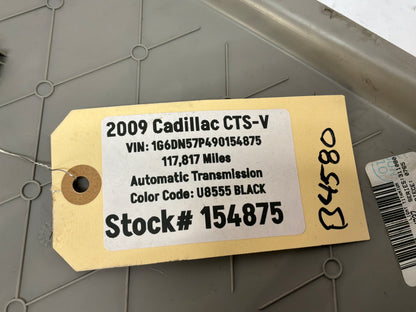 2009 Cadillac CTS-V LH Driver Dash End Cap Side Panel Trim OEM