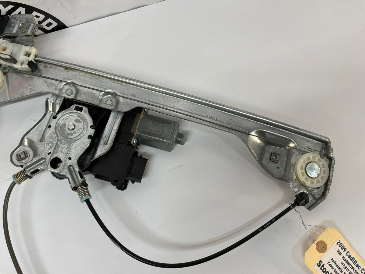 2009 Cadillac CTS-V LH Driver Window Regulator Motor OEM