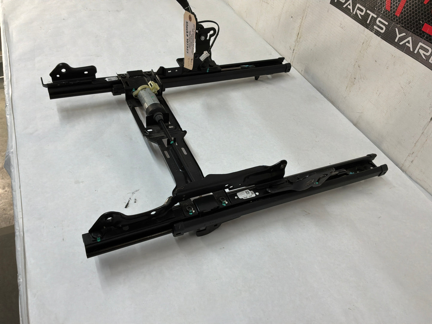 2016 Chevy SS Sedan LH Driver Front Seat Lower Track OEM - Day's Parts Yard