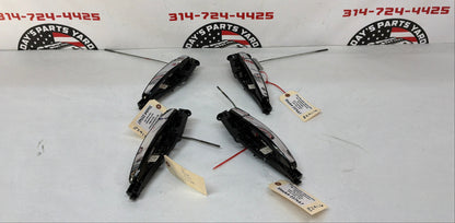 2016 Chevy Caprice PPV Full Set Exterior Outside Door Handles Black / Chrome OEM