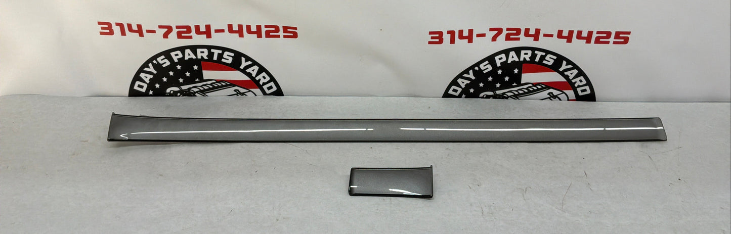 2013 Chevy Camaro 1LE Silver Applique Dash Trim Molding Panels Inserts OEM