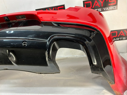 2015 Chevy SS Sedan Complete Rear Bumper Cover Panel Red OEM