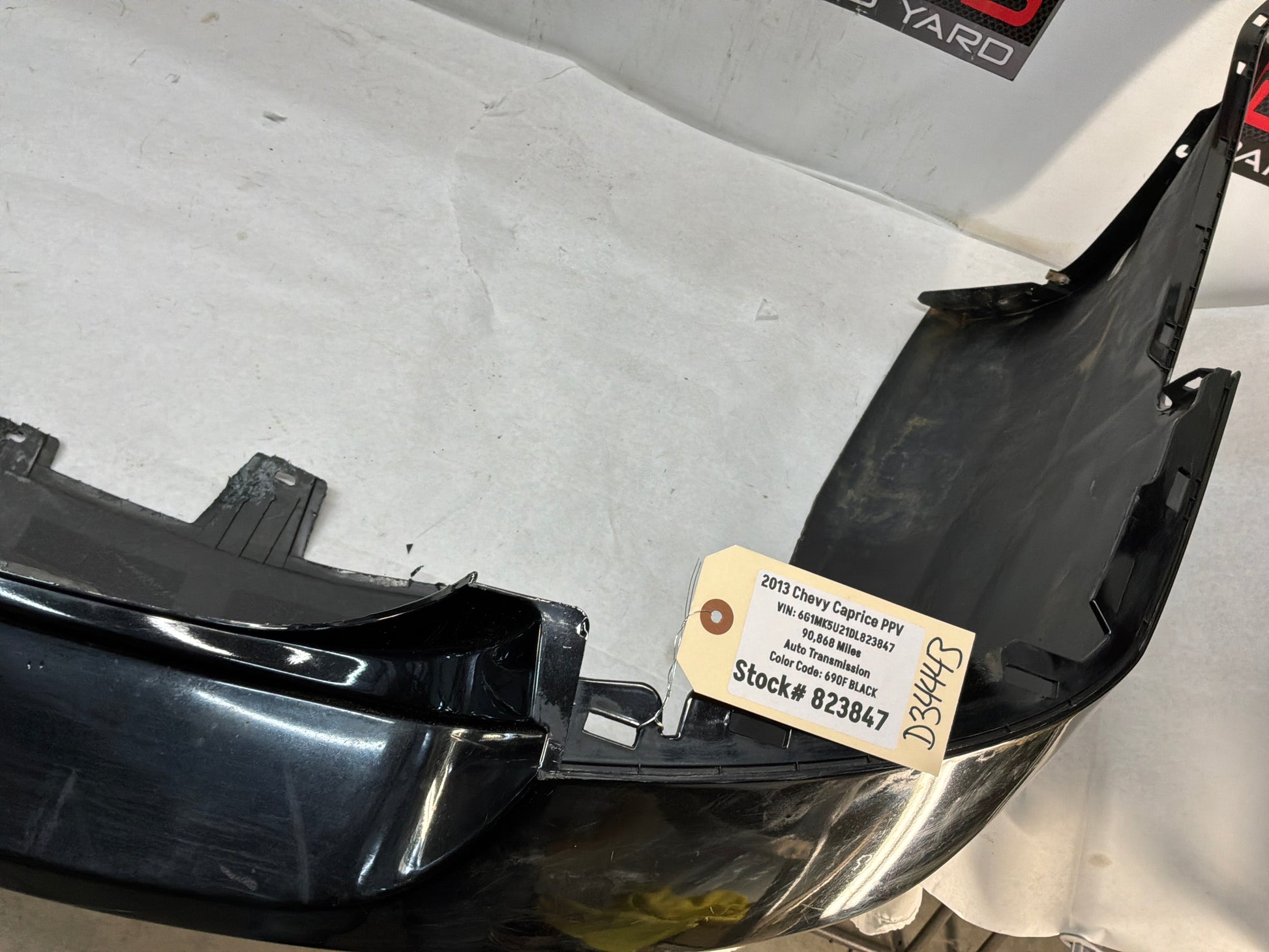 Rear dumper - Day's Parts Yard