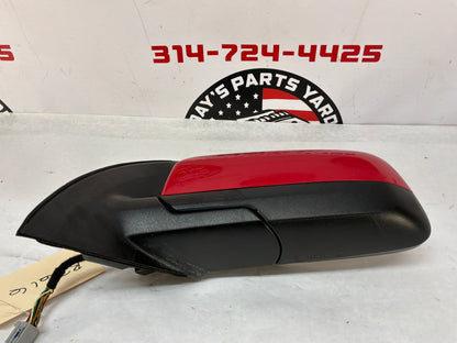 2014 Chevy SS Sedan LH Driver Exterior Out Side Mirror Red OEM